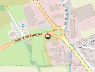 Carte de Sas Vinches à Séméac