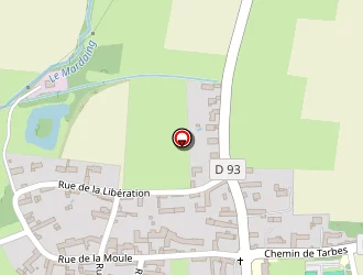 Carte de Clos Jane à Azereix