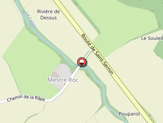 Carte de Rives Daniel à Saint-ybars