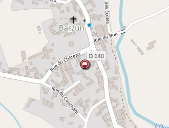 Carte de Bidau Frères à Barzun