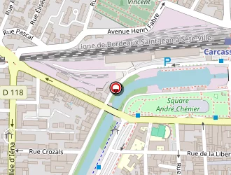 Carte de Sos Administratif à Carcassonne