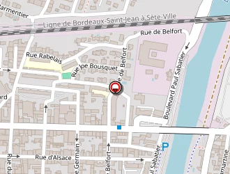 Carte de Centre Education Physique Spécialisée à Carcassonne