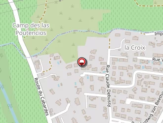 Carte de Venody à Trèbes