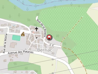 Carte de Salle Polyvalente - Berriac à Berriac
