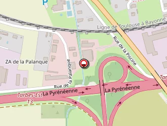 Carte de Pyrénées Gascogne Bâtiment à Séméac