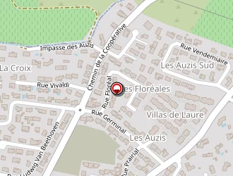 Carte de Sur Christiane à Trèbes