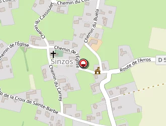 Carte de Mairie à Sinzos