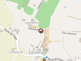 Carte de Sentier Des Marleres à Estialescq