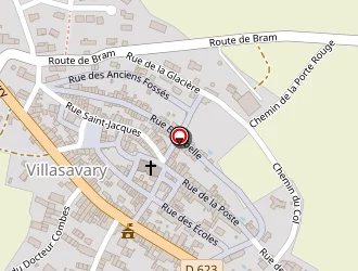 Carte de Ecole à Villasavary