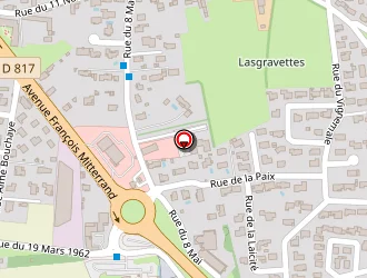 Carte de Fasthotel à Séméac