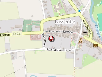 Carte de Philippe Fleurs à Lasseube