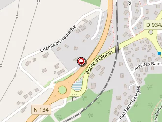 Carte de Clausen Evelyne à Gan