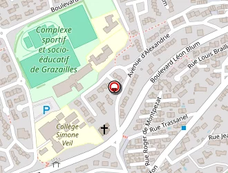 Carte de Carca Menuiserie à Carcassonne