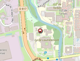 Carte de Elex Midi Pyrénées à Tarbes