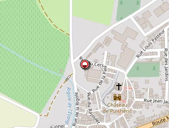 Carte de Boulodrome à Puichéric