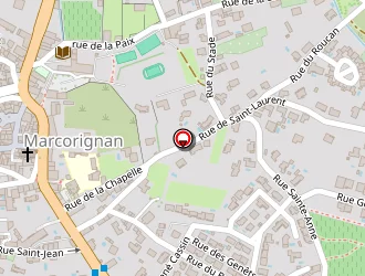 Carte de L'agence à Marcorignan