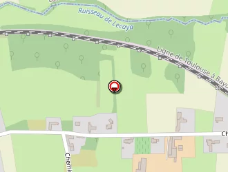 Carte de Lalanne-berdoutick Gery à Lansac