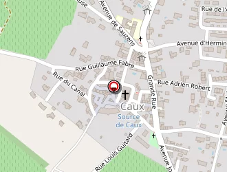 Carte de La Poste à Caux-et-sauzens