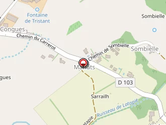 Carte de Aquabearn à Goès