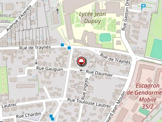 Carte de Themis à Tarbes