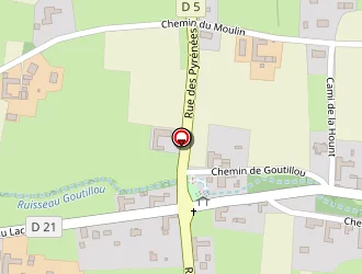 Carte de Transports Adari à Laslades