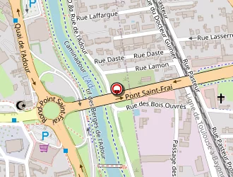 Carte de Stap Evadour à Séméac