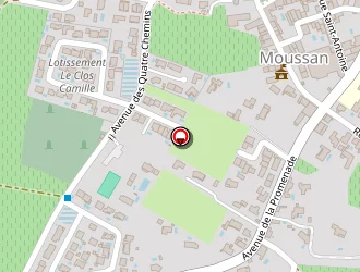 Carte de La Cascade De Moussan à Moussan