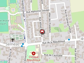 Carte de Aldi Marche Aldi Marche Cestas à Séméac