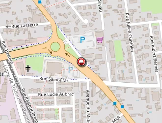 Carte de Renault Garage Maraldi à Séméac