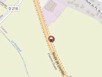 Carte de Magendie à Livron