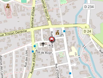 Carte de Barret Nathalie à Gan