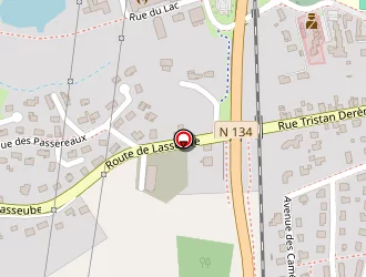 Carte de Hermann Jerome Menuiserie à Gan