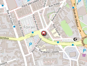 Carte de Csm à Tarbes