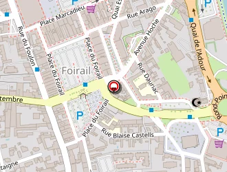 Carte de Planas Monique à Tarbes