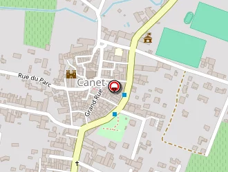 Carte de Pharmacie Mathieu à Canet