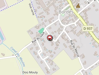 Carte de Gps (guy Peboscq Services) à Bordes