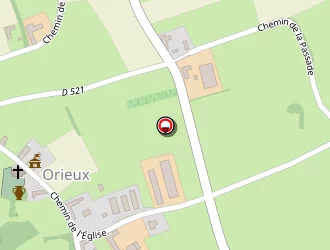 Carte de Randonnées Vertes à Vtt Dans Les Côteaux à Orieux