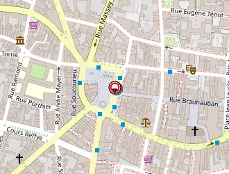 Carte de Tuet David à Tarbes