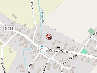 Carte de Taxi De Josbaig à Orin