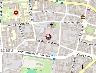Carte de Sup'hair à Tarbes
