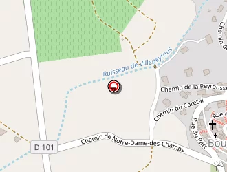 Carte de Andrieu B à Bouilhonnac