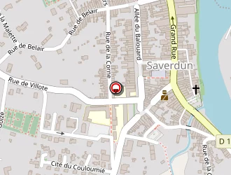 Carte de Ecoles Municipales à Saverdun