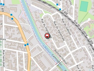 Carte de Lakrifa Ahmed à Tarbes