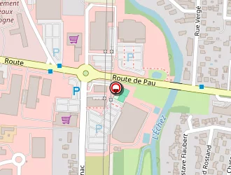 Carte de Garage Baqué à Tarbes