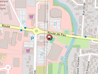 Carte de Décathlon à Tarbes