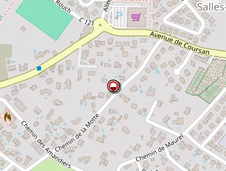 Carte de Lc Maçonnerie à Salles-d'aude