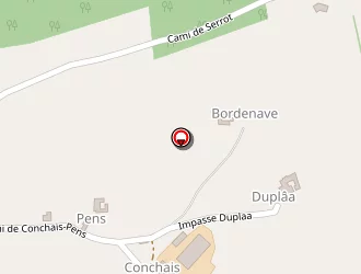 Carte de Lahitette Caroque à Ledeuix