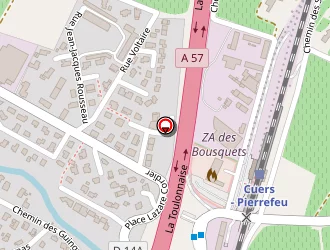 Carte de Soury Christine à Cuers