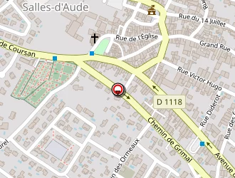 Carte de Institut Imaginail à Salles-d'aude