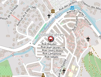 Carte de La Farigoulette à Collobrières